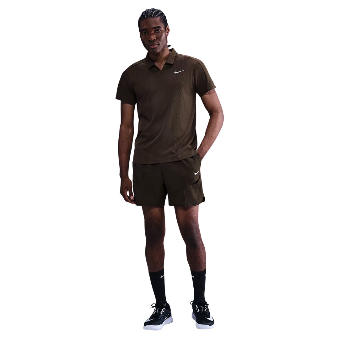 Nike Court Slam Dri-FIT 6" Shorts Velvet Brown